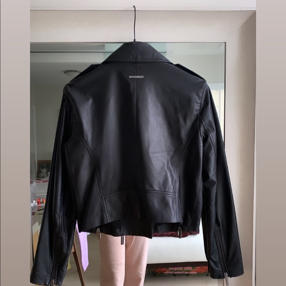 Armani Exchange 100% Sheep Leather jacket - Picture 2 of 5